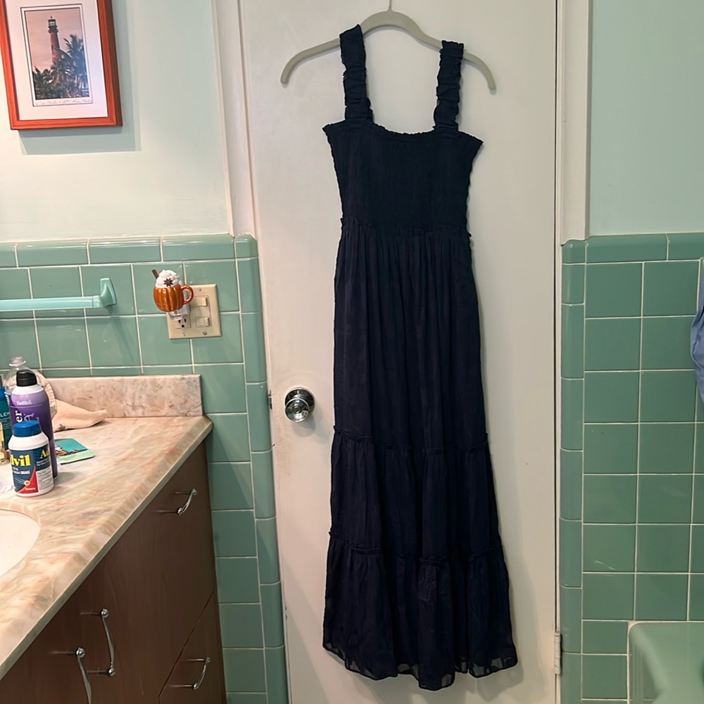 Lilly pulitzer navy party dress NWT